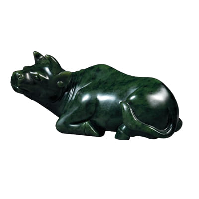 statuette en jade vert prix